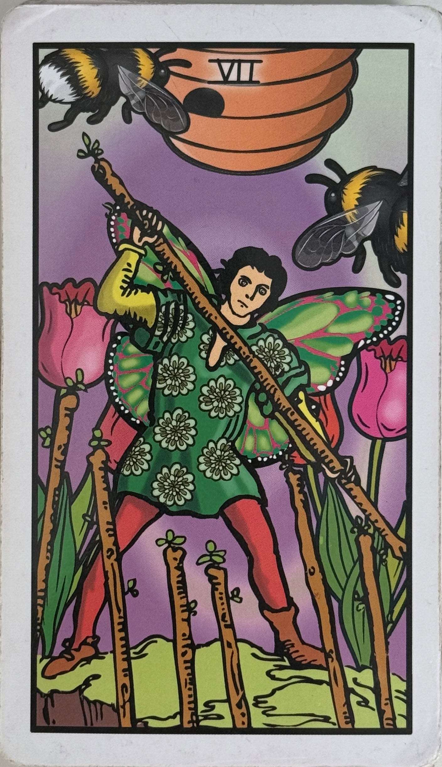 Seven of Wands