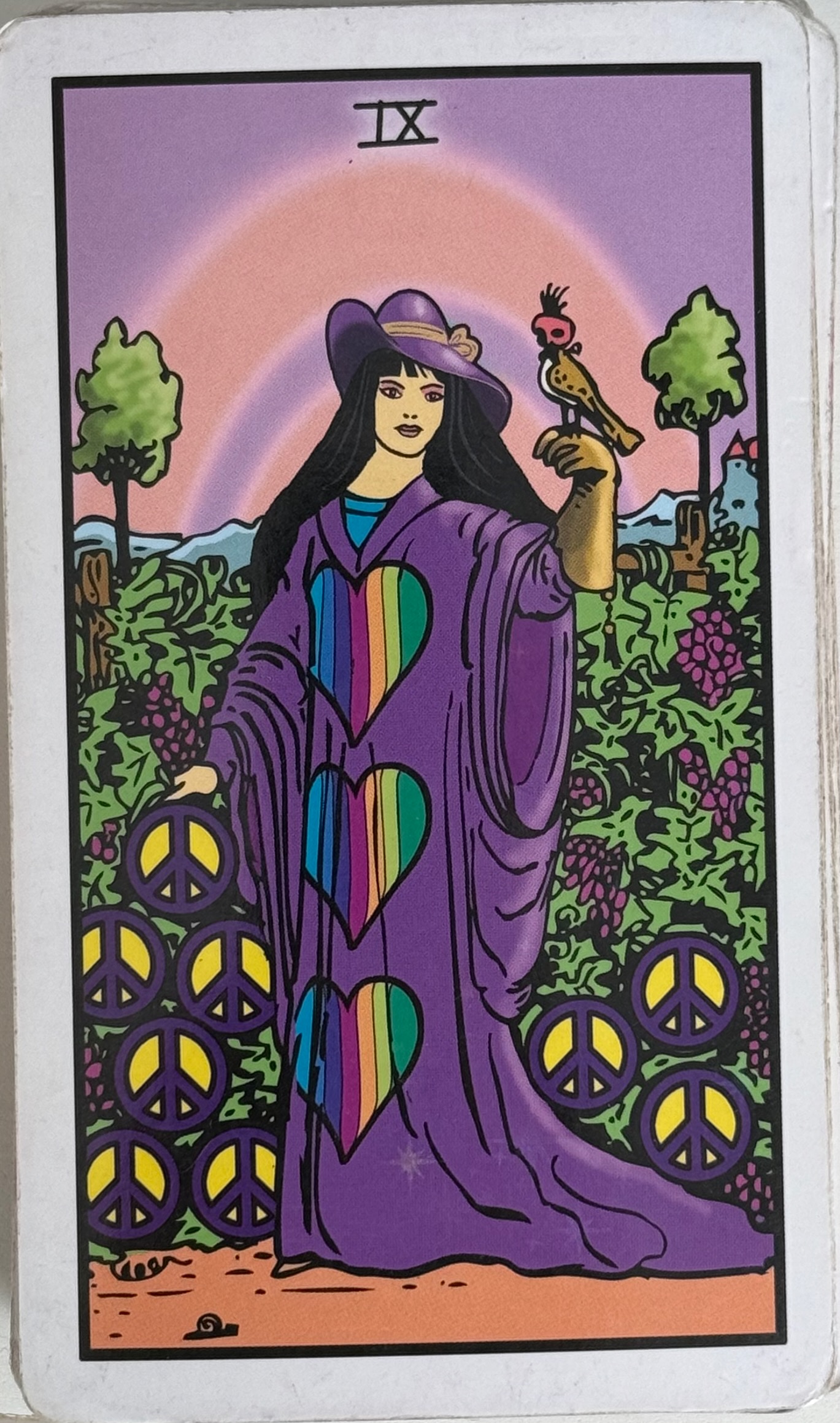 Nine of Pentacles