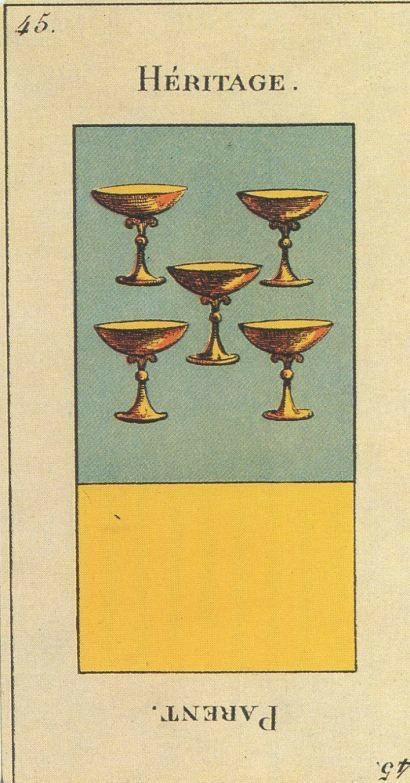 Five of Cups moodboard