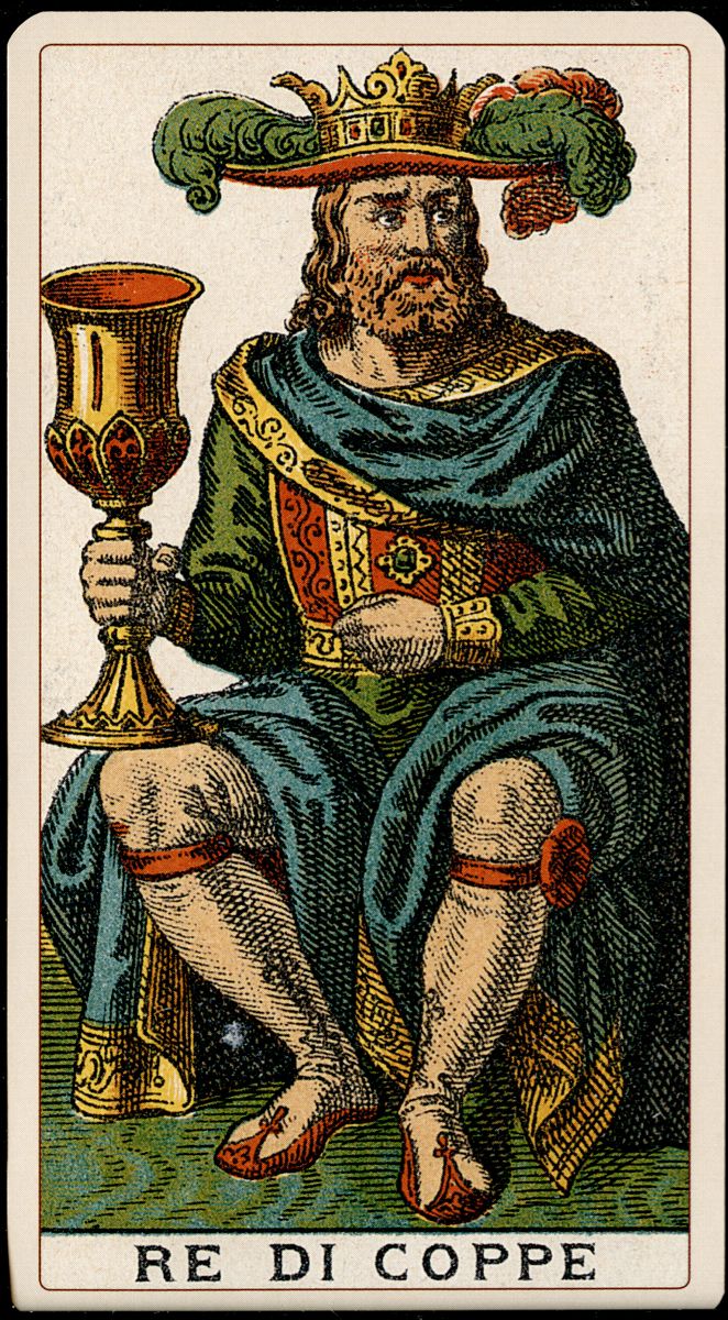 14 King of Cups moodboard