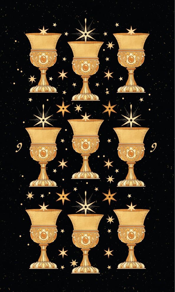 Nine of Cups moodboard