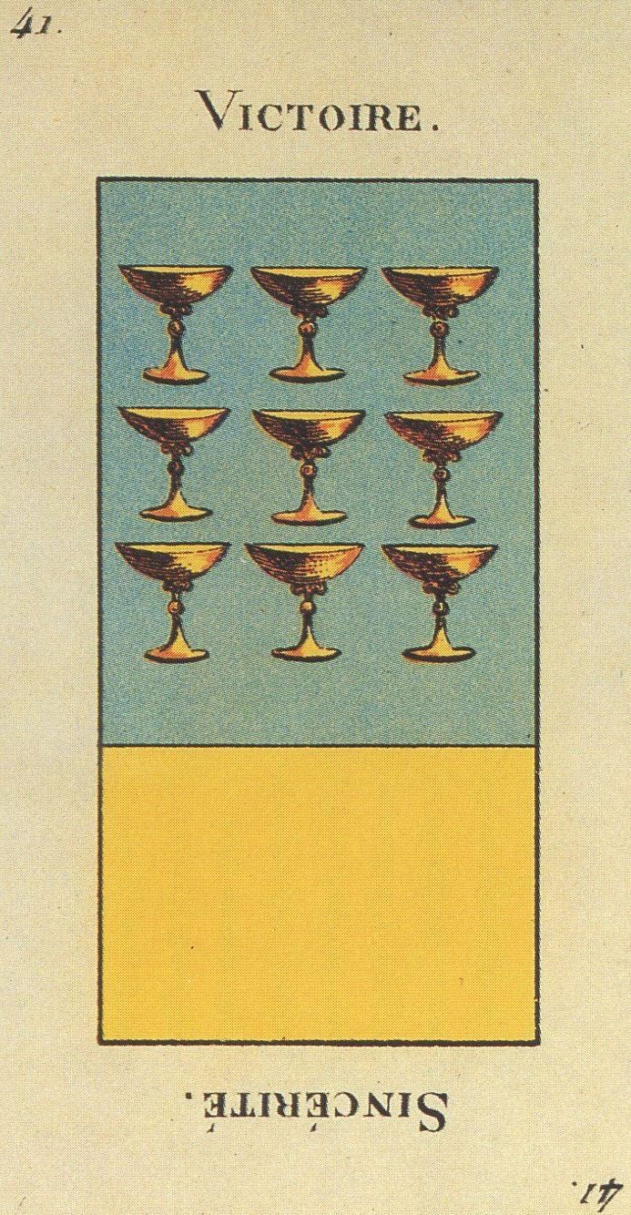 Nine of Cups moodboard
