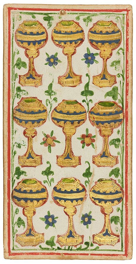 Nine of Cups moodboard