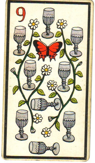 Nine of Cups moodboard