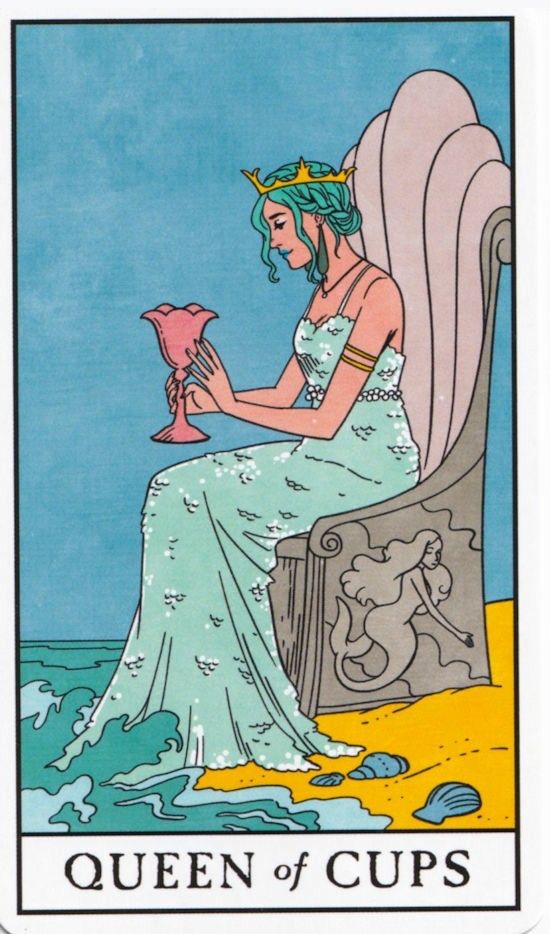 Queen of Cups moodboard
