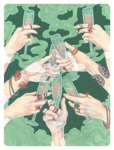 Seven of Cups moodboard