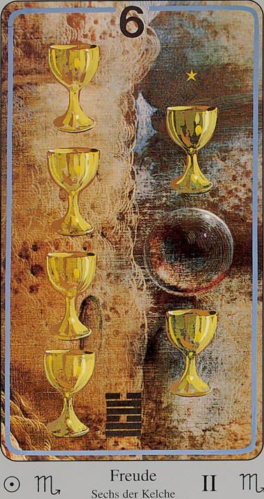 Six of Cups moodboard