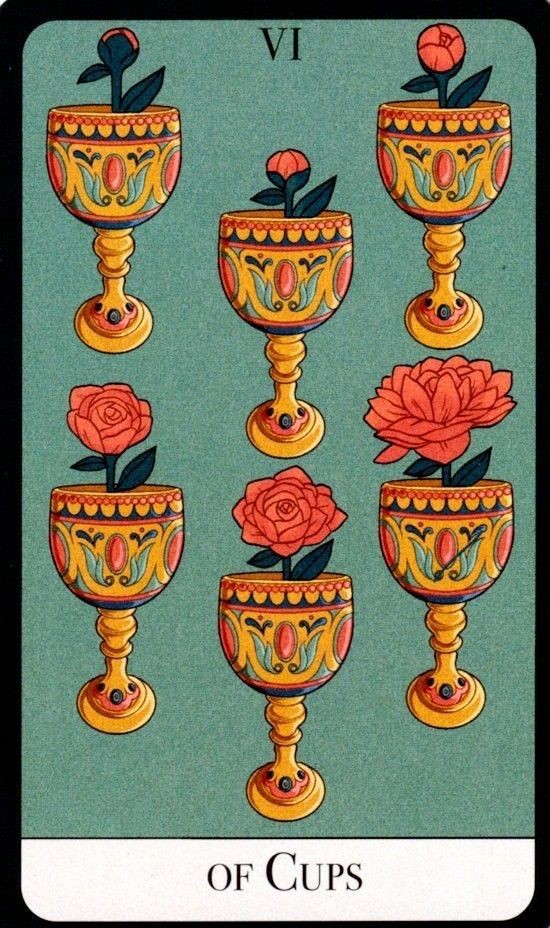Six of Cups moodboard