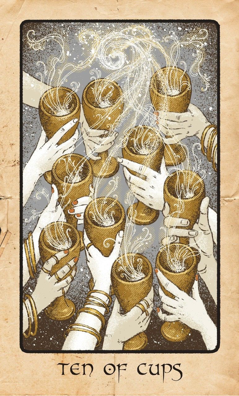 Ten of Cups moodboard