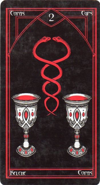 Two of Cups moodboard