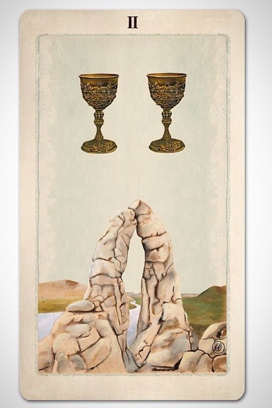 Two of Cups moodboard