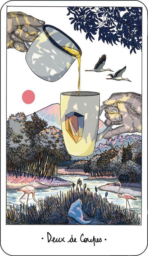 Two of Cups moodboard