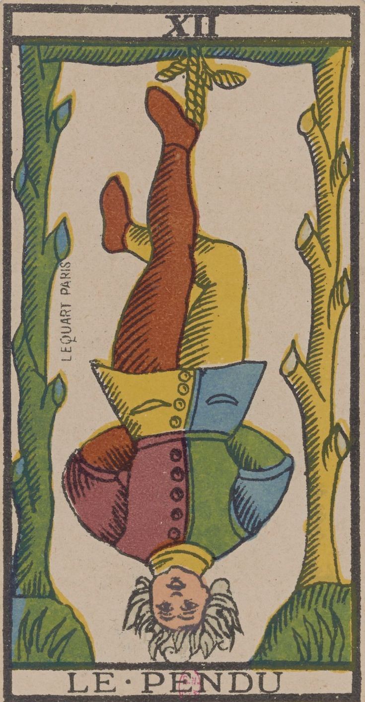 The Hanged Man moodboard