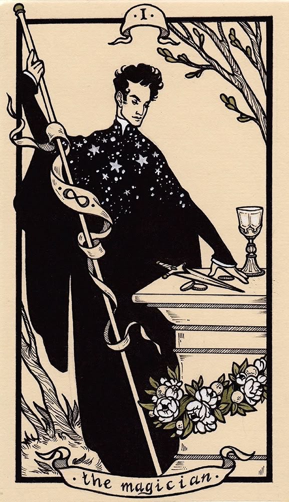The Magician moodboard