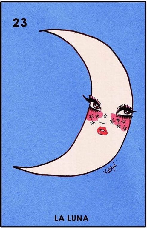 The Moon moodboard