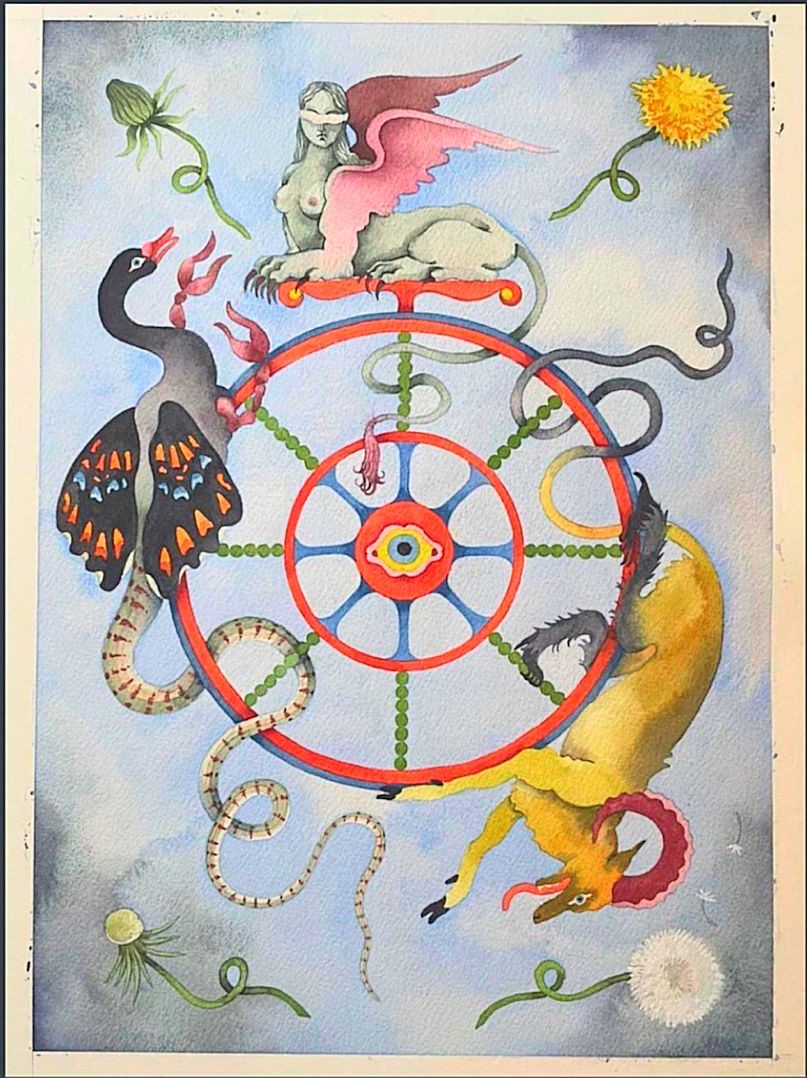 Wheel of Fortune moodboard