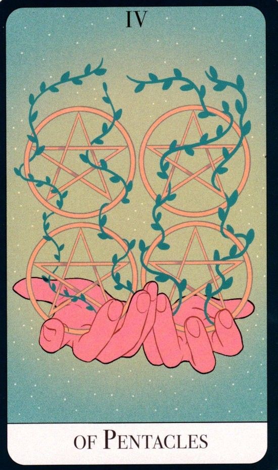 Four of Pentacles moodboard