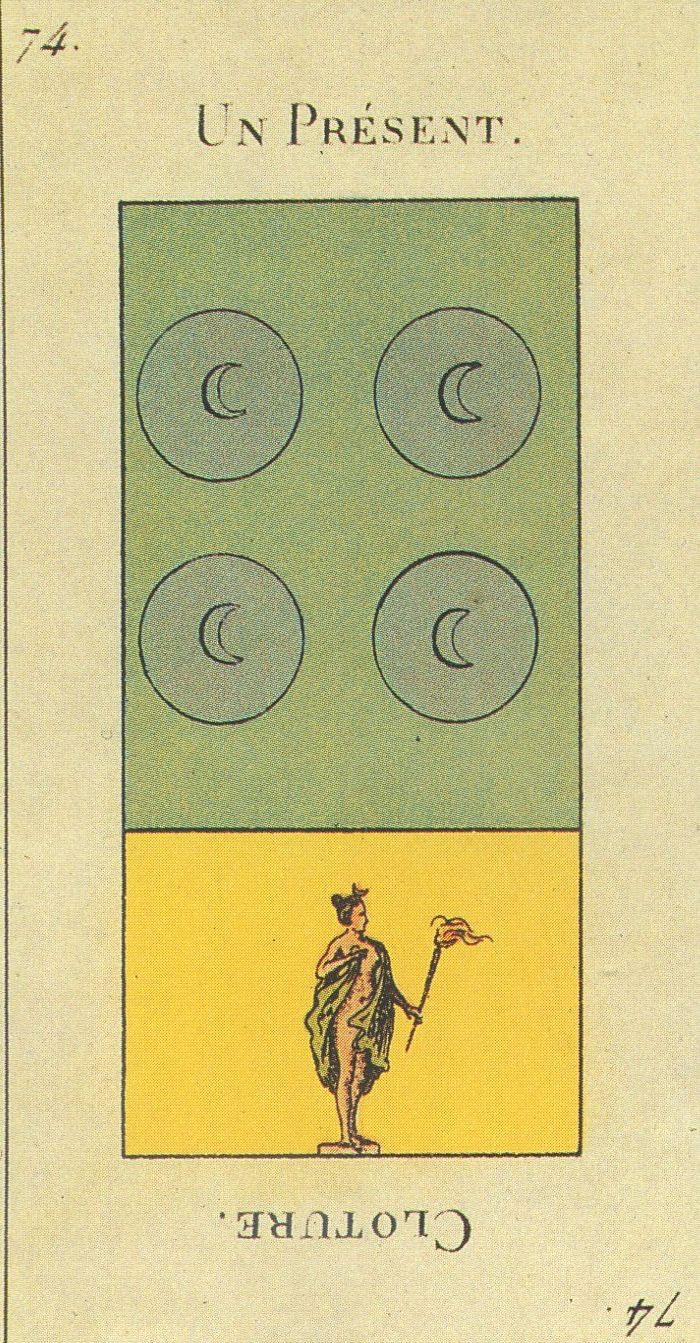 Four of Pentacles moodboard