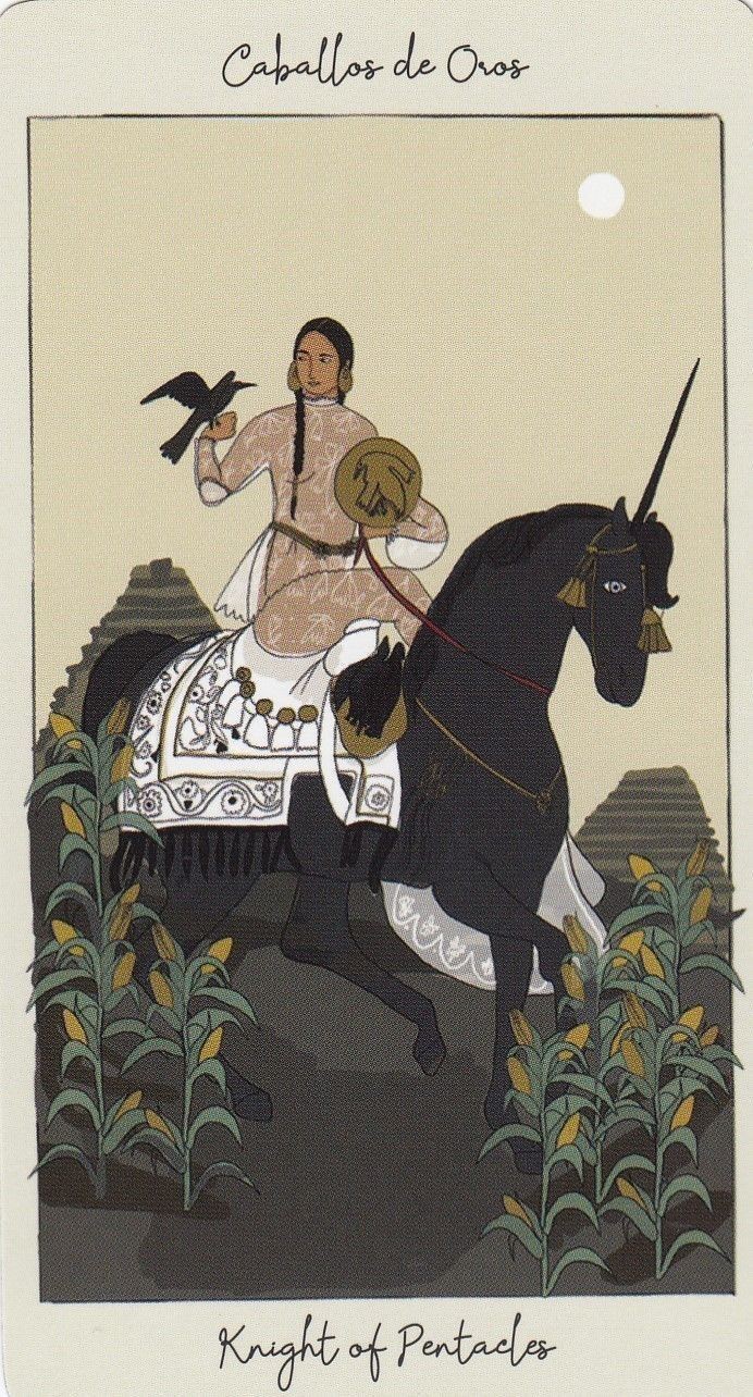 Knight of Pentacles moodboard