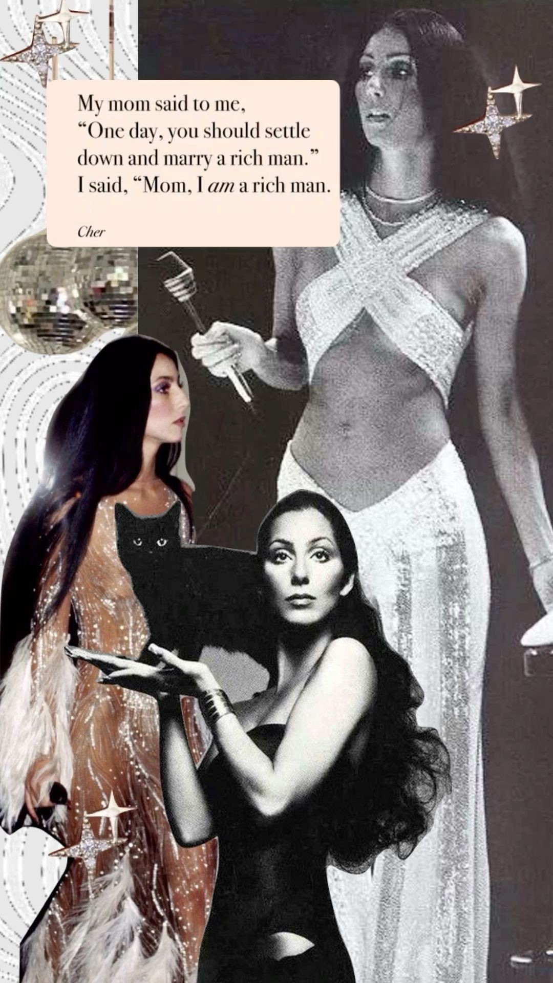 Nine of Pentacles moodboard