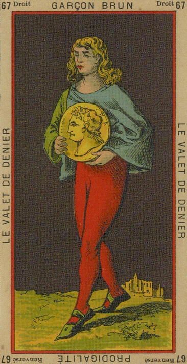 Page of Pentacles moodboard