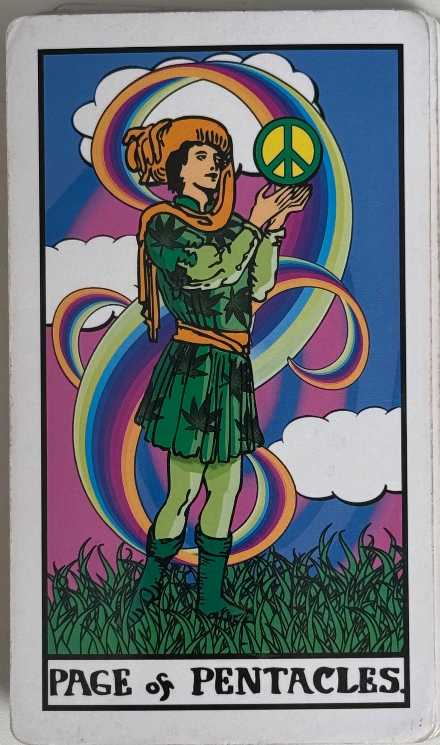 Page of Pentacles moodboard