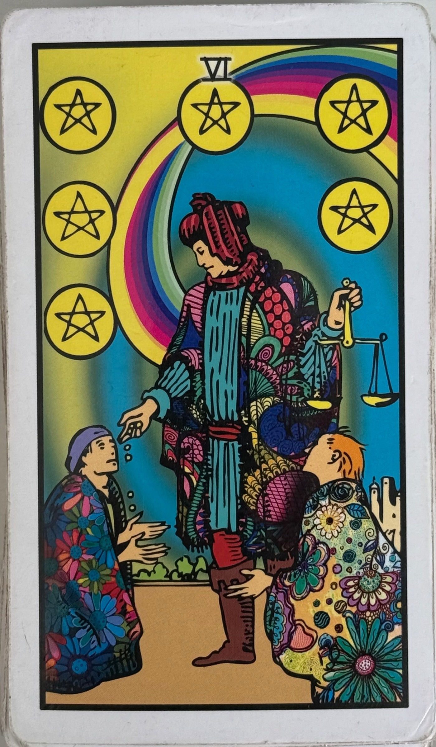 Six of Pentacles moodboard
