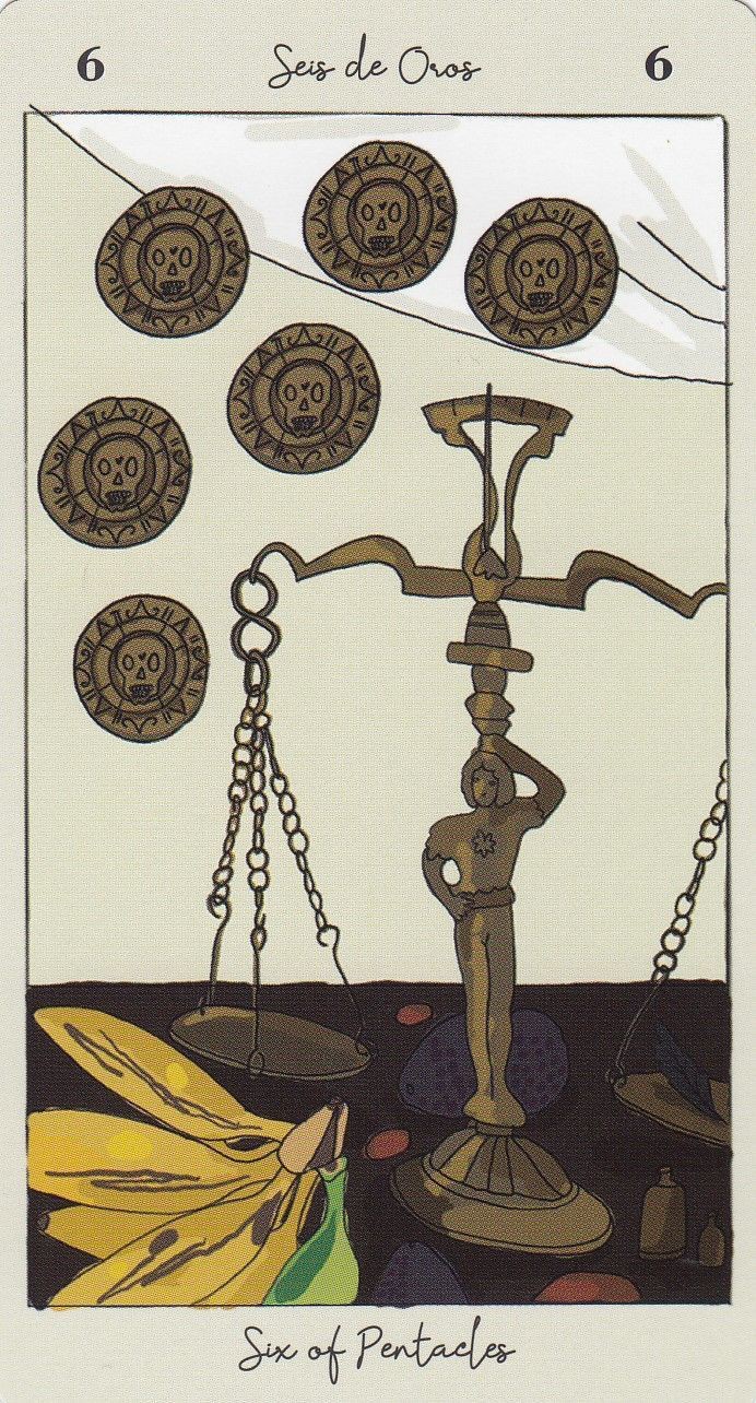Six of Pentacles moodboard