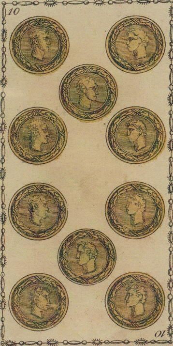 Ten of Pentacles moodboard