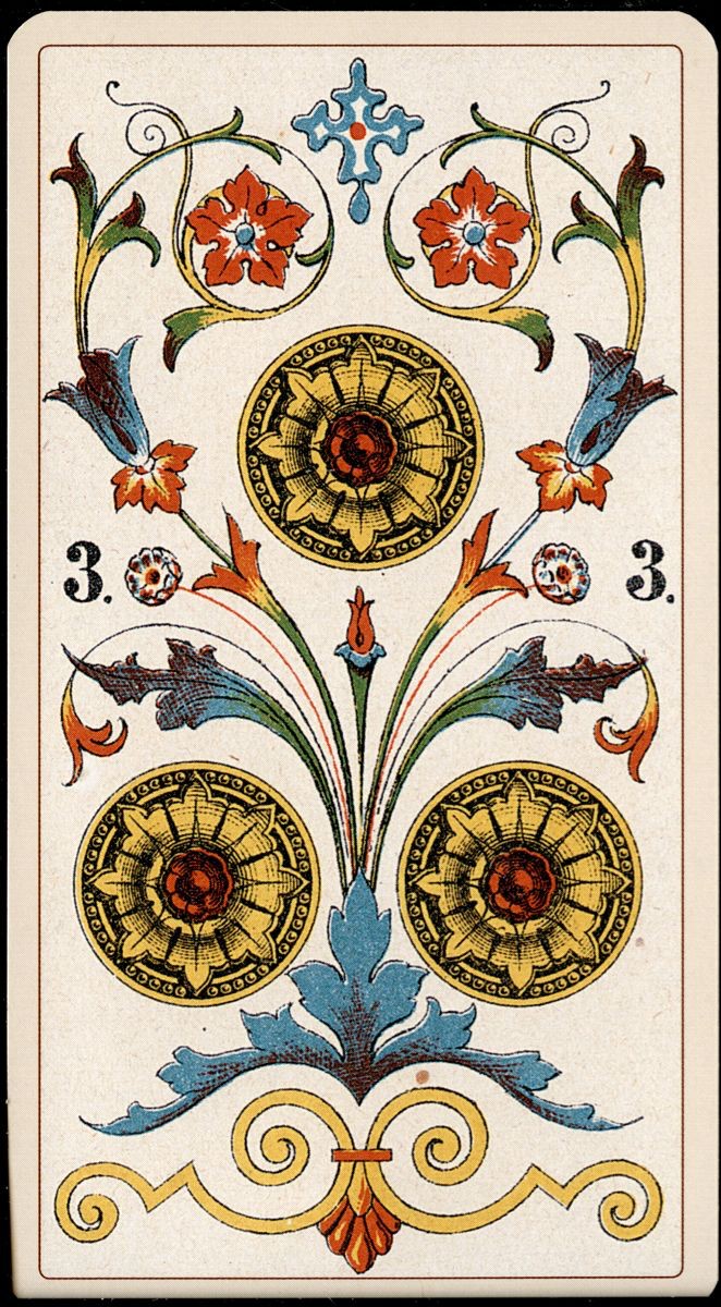 Three of Pentacles moodboard