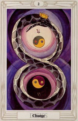 Two of Pentacles moodboard