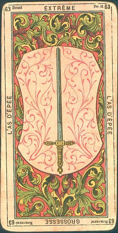 Ace of Swords moodboard