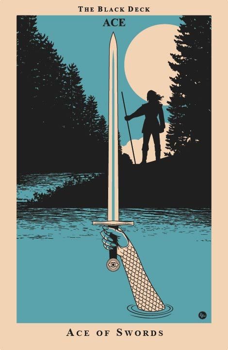 Ace of Swords moodboard