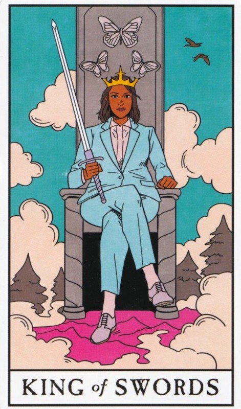 King of Swords moodboard