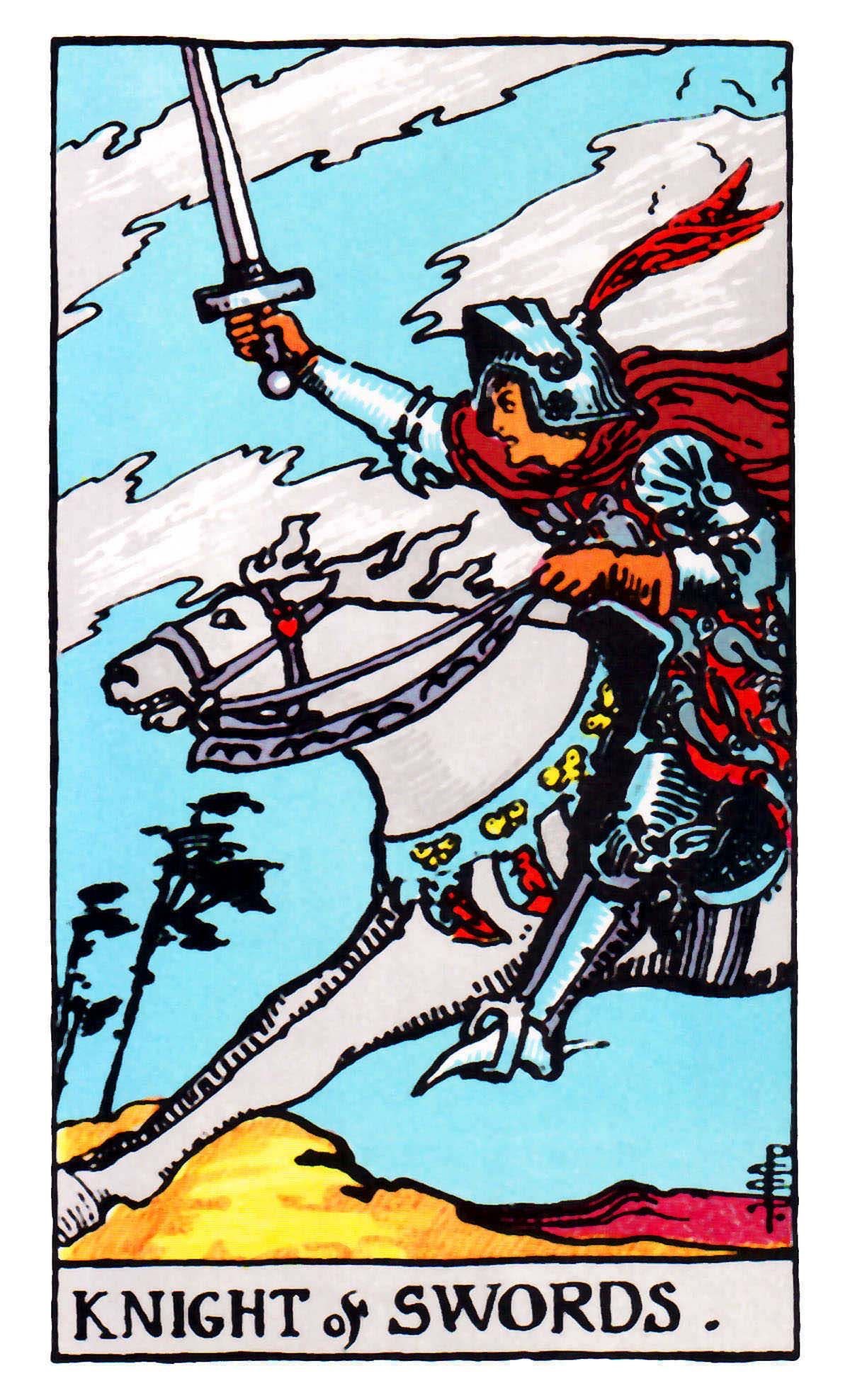 Knight of Swords moodboard