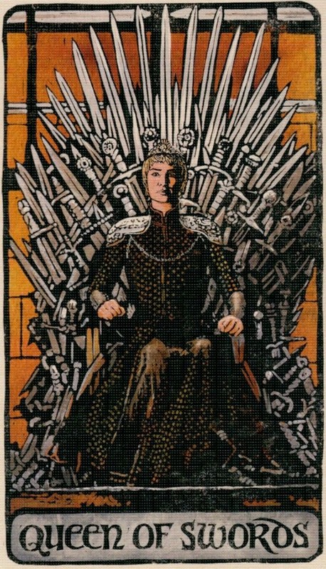 Queen of Swords moodboard