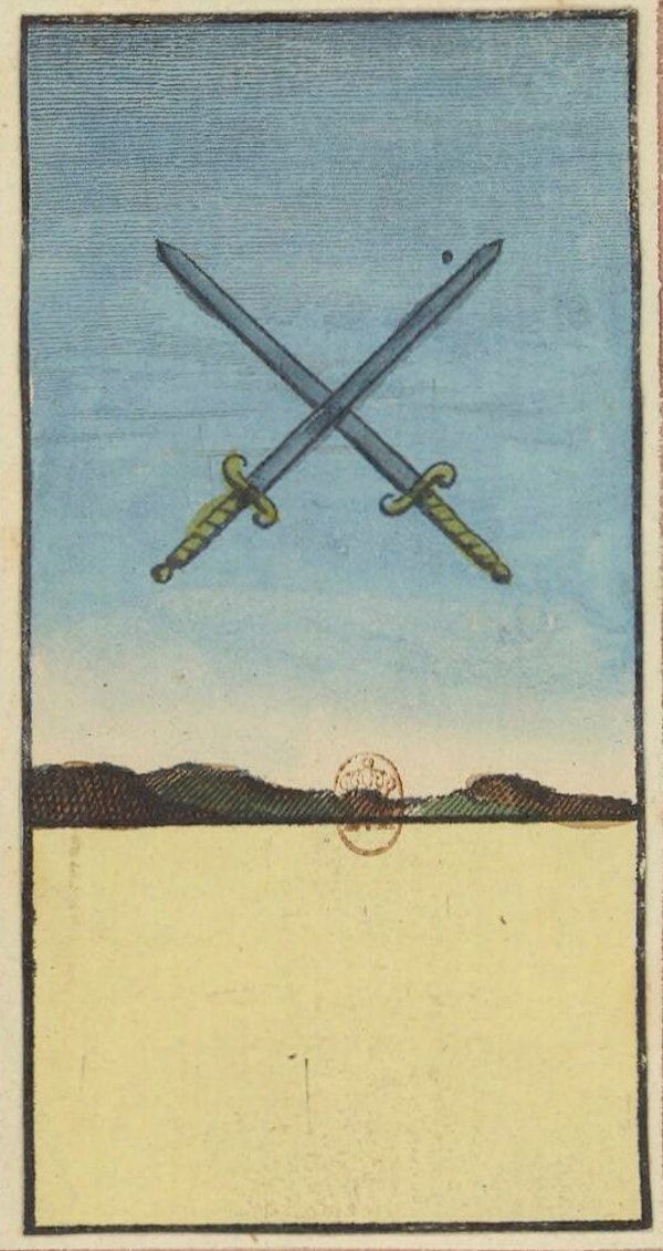 Two of Swords moodboard