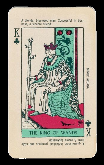 King of Wands moodboard