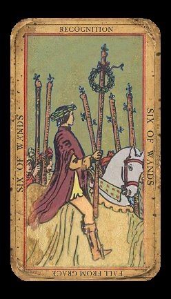 Six of Wands moodboard