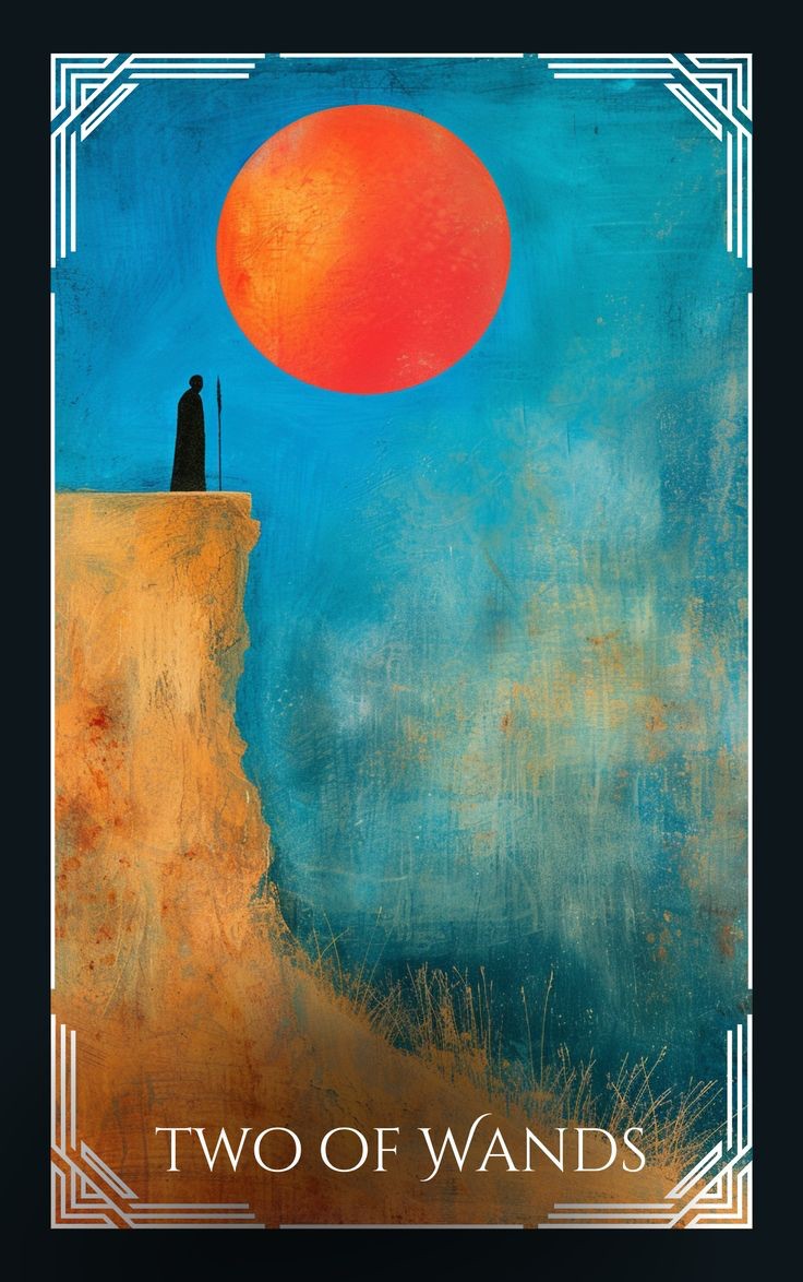 Two of Wands moodboard